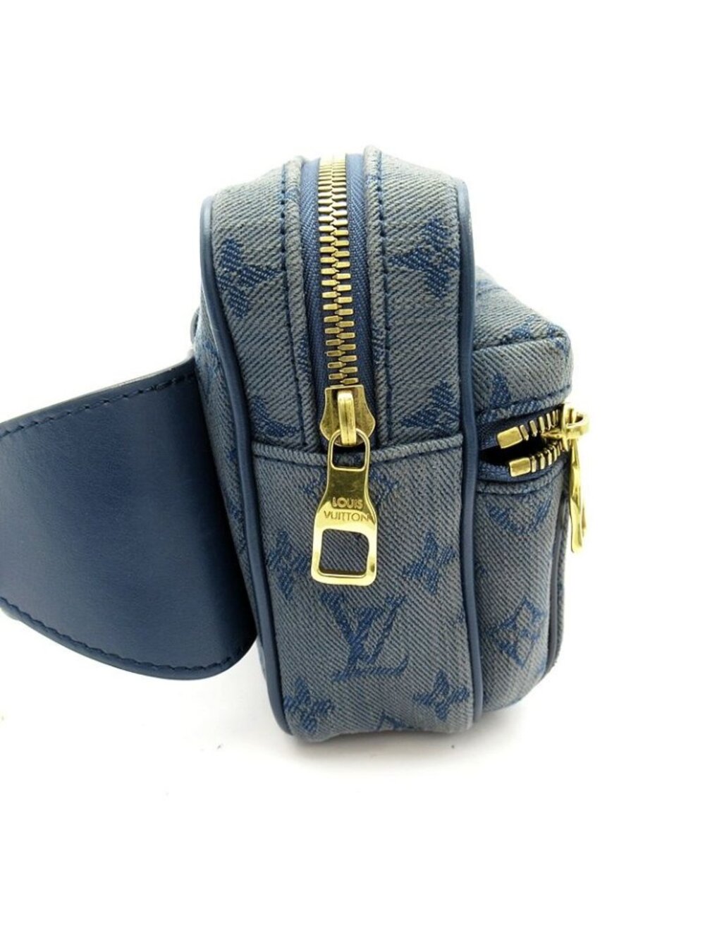 Louis Vuitton Bam Outdoor Monogram Denim Belt Bag Blue - Picture 5 of 7